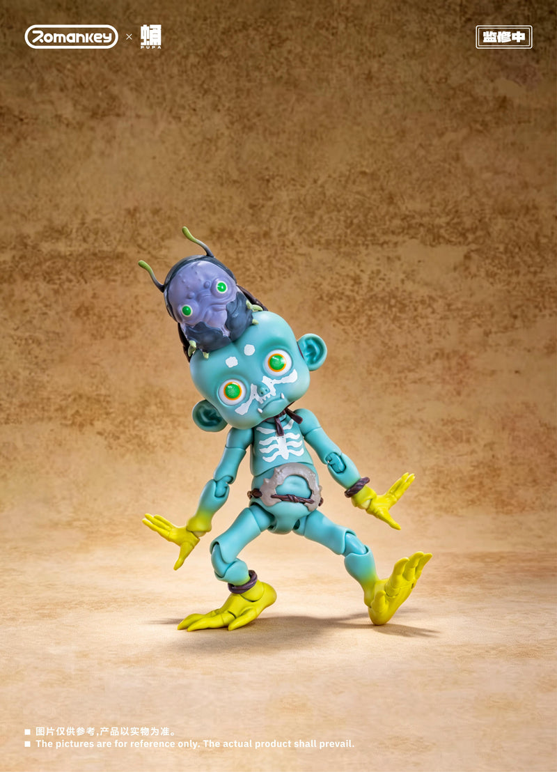 Romankey Pupa Series PPX001 Jiji 1/12 Action Figure JAPAN OFFICIAL