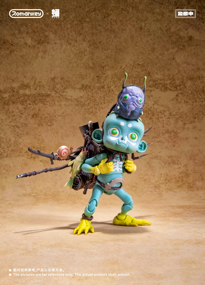 Romankey Pupa Series PPX001 Jiji 1/12 Action Figure JAPAN OFFICIAL