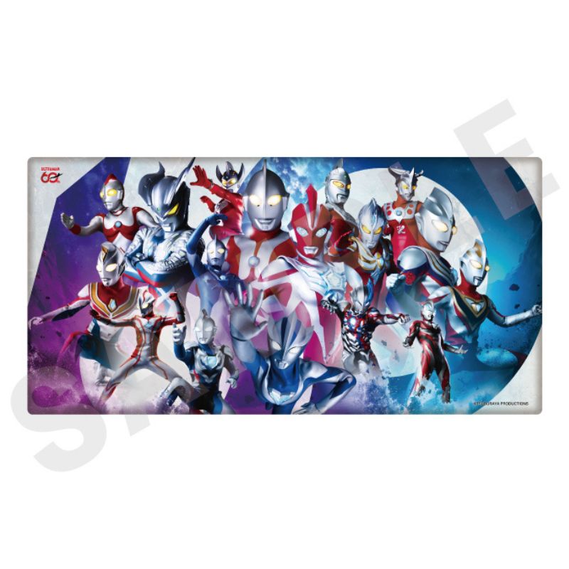 coly Ultraman Series 60th Anniversary Rubber Mat 4 JAPAN OFFICIAL