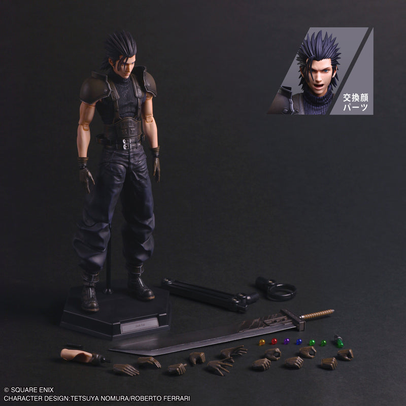 Final Fantasy VII Rebirth PLAY ARTS SHIN Zack Fair Soldier Class 1st Figure