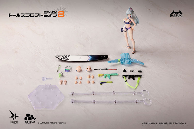 pocket art PA013 Exilium Klukai Cerulean Breaker Ver. Regular 1/12 Action Figure