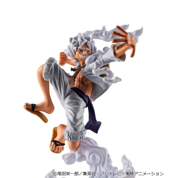 MegaHouse WALLSTAR ONE PIECE Monkey D. Luffy Gear 5 Figure JAPAN OFFICIAL