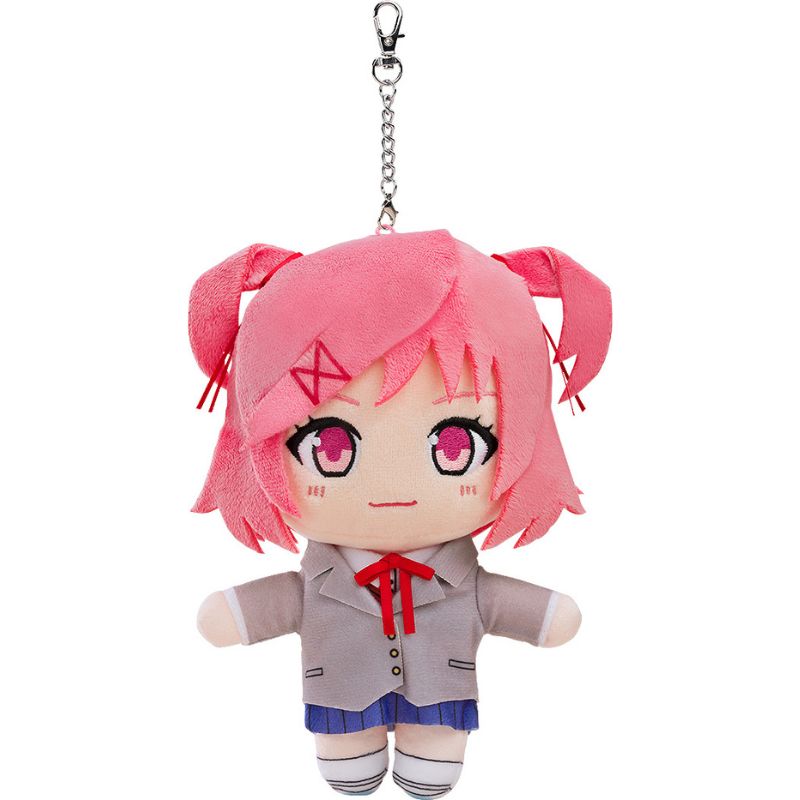 Good Smile Company Doki Doki Literature Club! Natsuki Plush Keychain JAPAN