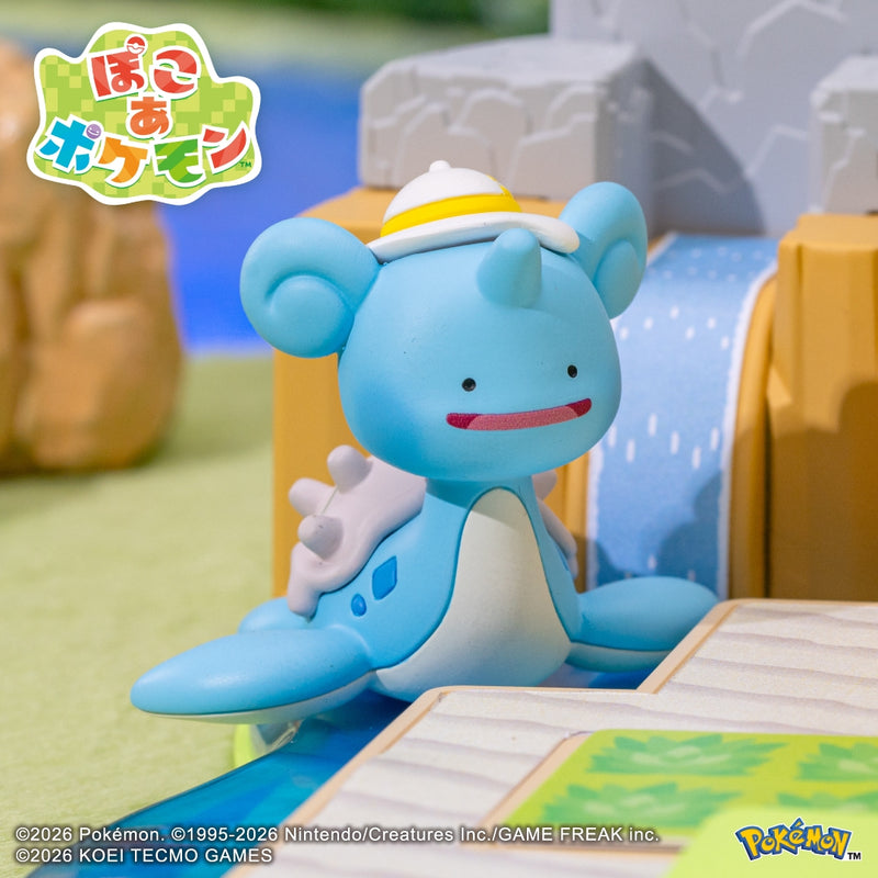 Moncolle Poco a Pokemon Collection Ditto Transformation Lapras Figure JAPAN