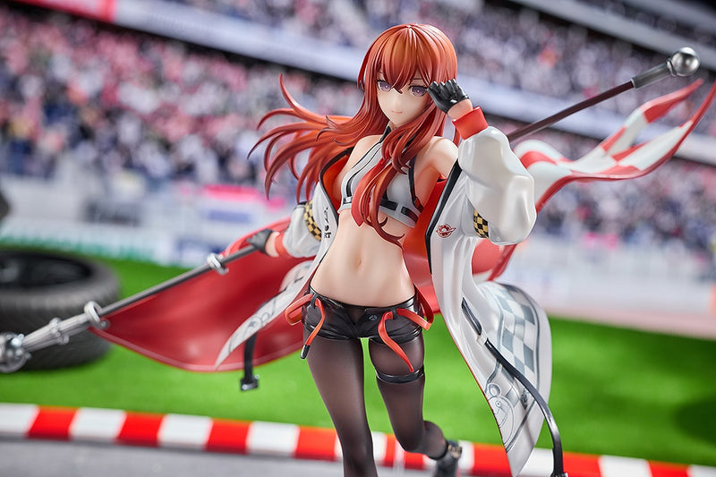 Solarain Steins;Gate Kurisu Makise Racing Ver. 1/7 Figure & Plush Set JAPAN