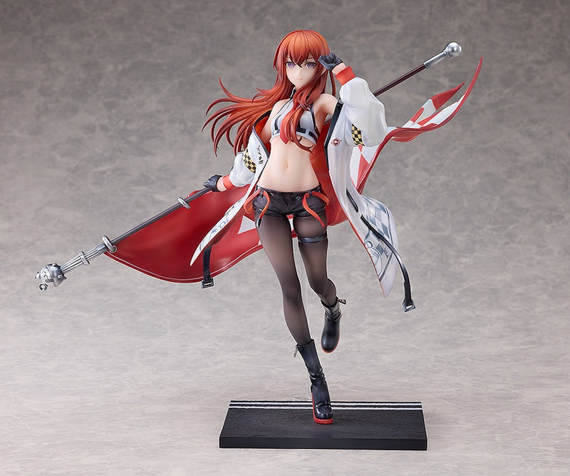 Solarain Steins;Gate Kurisu Makise Racing Ver. 1/7 Figure & Plush Set JAPAN