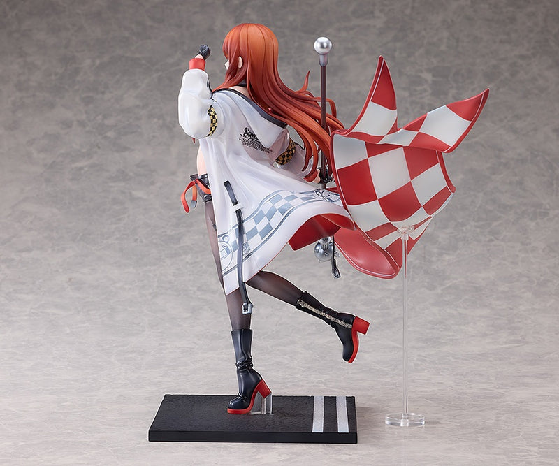 Solarain Steins;Gate Kurisu Makise Racing Ver. 1/7 Figure & Plush Set JAPAN