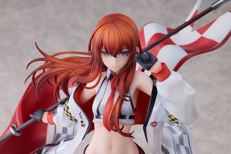 Solarain Steins;Gate Kurisu Makise Racing Ver. 1/7 Figure & Plush Set JAPAN