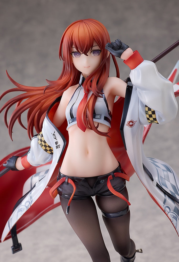 Solarain Steins;Gate Kurisu Makise Racing Ver. 1/7 Figure & Plush Set JAPAN
