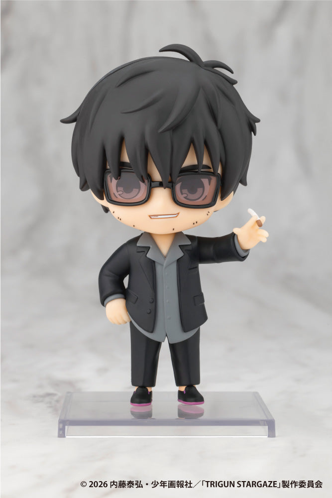 Kotobukiya OSHI WORKS Mini TRIGUN STARGAZE Nicholas D. Wolfwood Figure JAPAN