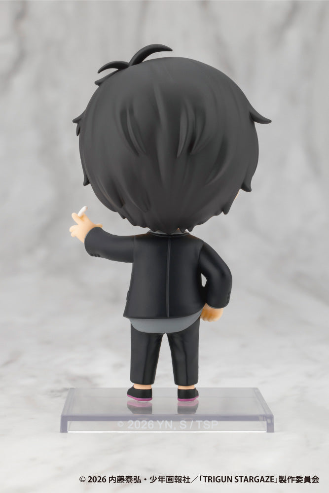 Kotobukiya OSHI WORKS Mini TRIGUN STARGAZE Nicholas D. Wolfwood Figure JAPAN