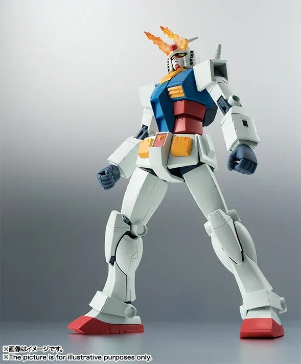 BANDAI Robot Spirits SIDE MS RX-78-2 Gundam ver. A.N.I.M.E. Action Figure JAPAN