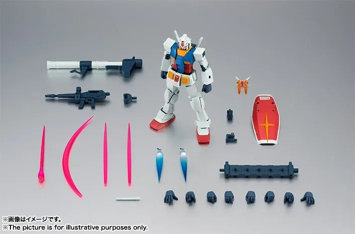 BANDAI Robot Spirits SIDE MS RX-78-2 Gundam ver. A.N.I.M.E. Action Figure JAPAN