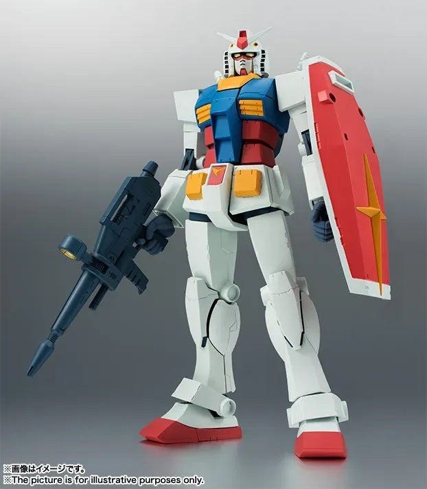 BANDAI Robot Spirits SIDE MS RX-78-2 Gundam ver. A.N.I.M.E. Action Figure JAPAN