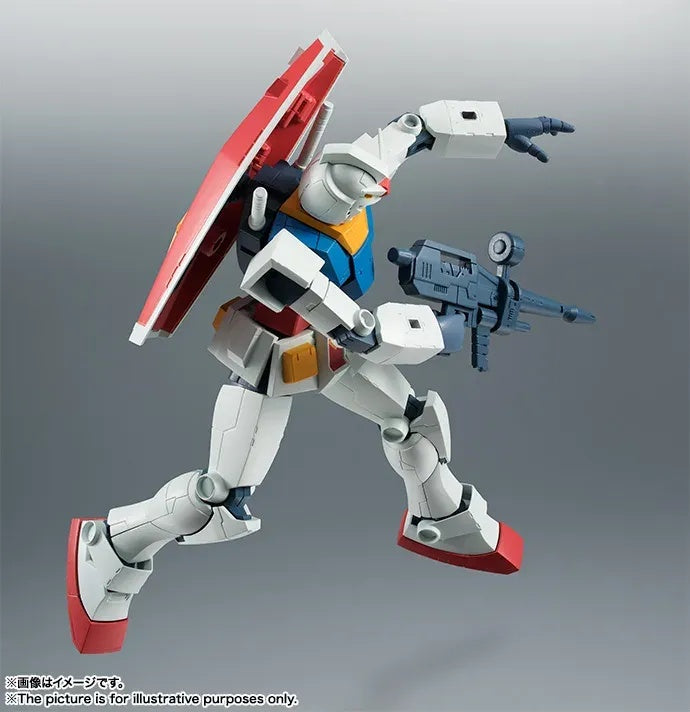 BANDAI Robot Spirits SIDE MS RX-78-2 Gundam ver. A.N.I.M.E. Action Figure JAPAN