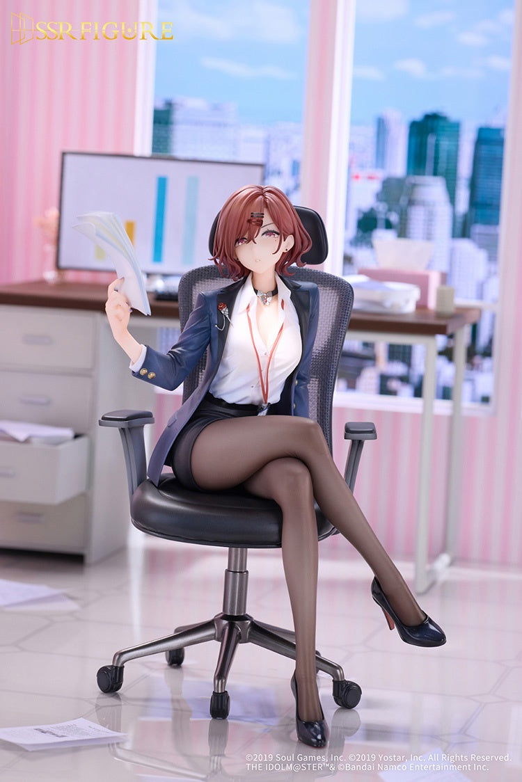 THE IDOLM@STER SHINY COLORS x Mahjong Soul Madoka Higuchi Effortless Work Figure