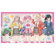 Curtain Damashii Heisei Gyaru ver. New Illustration Rubber Mat JAPAN OFFICIAL