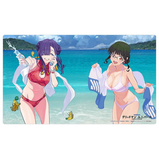 GRIDMAN UNIVERSE The 2nd & Princess Swimsuit New Illustration Rubber Mat JAPAN