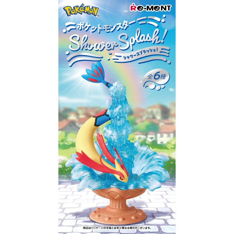 RE-MENT Pokemon Shower Splash! Complete Set Box Figure JAPAN OFFICIAL