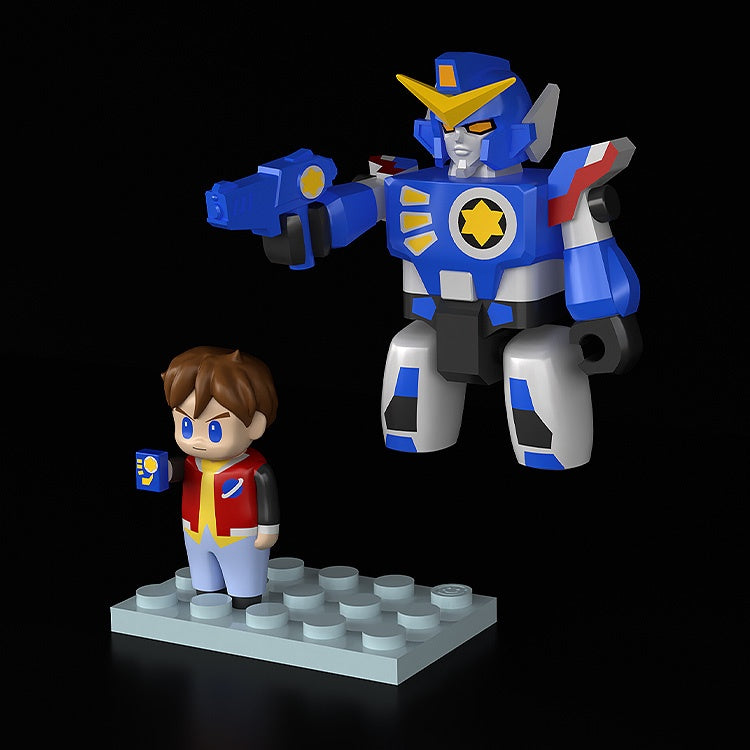 BRICKROID The Brave Fighter of Legend Da Garn Da Garn&Seiji Takasugi Set Figure