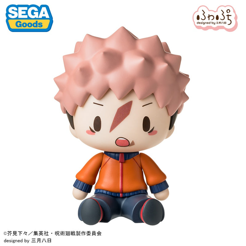 SEGA Fuwapuchi Deformed Figure Jujutsu Kaisen Culling Game Yuji Itadori JAPAN