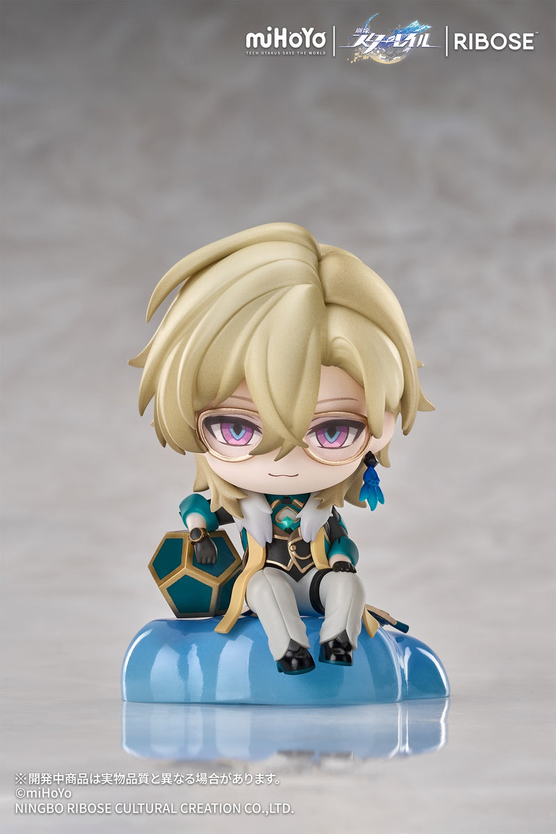 RIBOSE Honkai Star Rail Owlbert's Studio VOL2 Aventurine Chibi Figure JAPAN