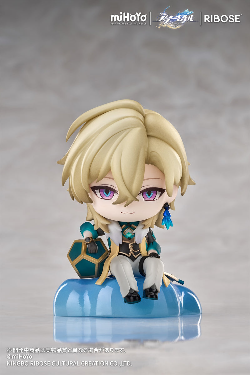 RIBOSE Honkai Star Rail Owlbert's Studio VOL2 Aventurine Chibi Figure JAPAN