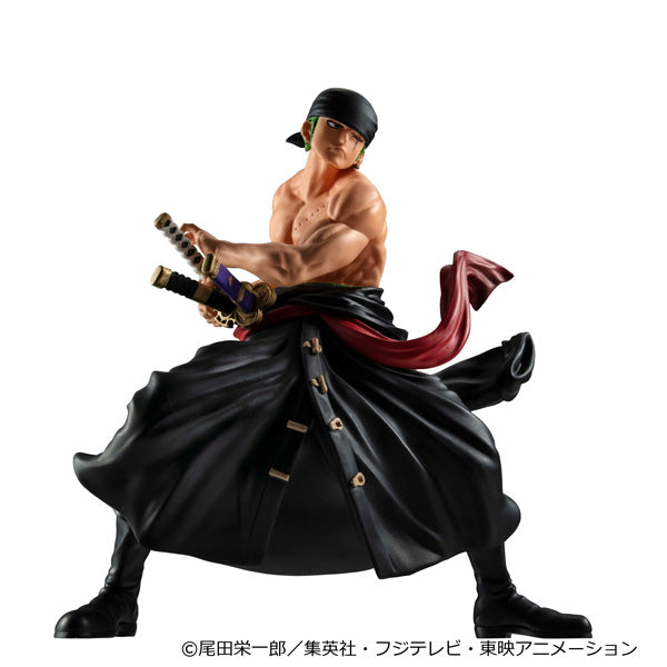 MegaHouse WALLSTAR ONE PIECE Roronoa Zoro Figure JAPAN OFFICIAL