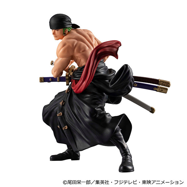 MegaHouse WALLSTAR ONE PIECE Roronoa Zoro Figure JAPAN OFFICIAL