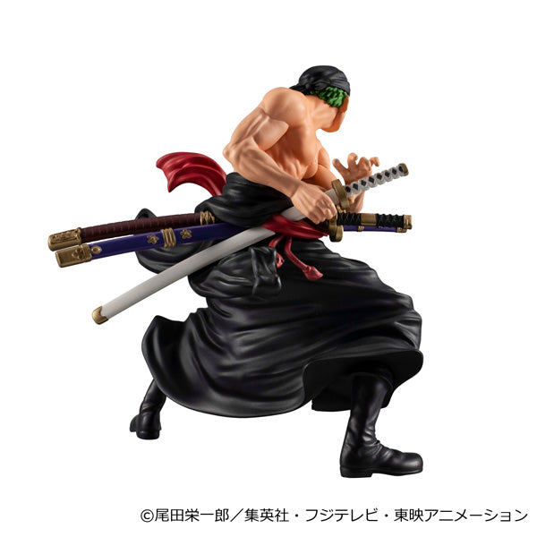 MegaHouse WALLSTAR ONE PIECE Roronoa Zoro Figure JAPAN OFFICIAL