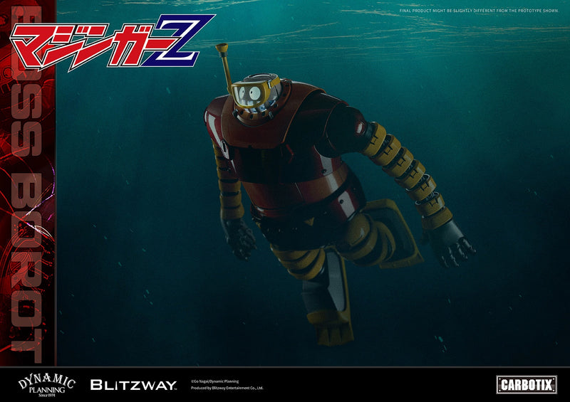 Blitzway CARBOTIX Mazinger Z Boss Borot Action Figure JAPAN OFFICIAL