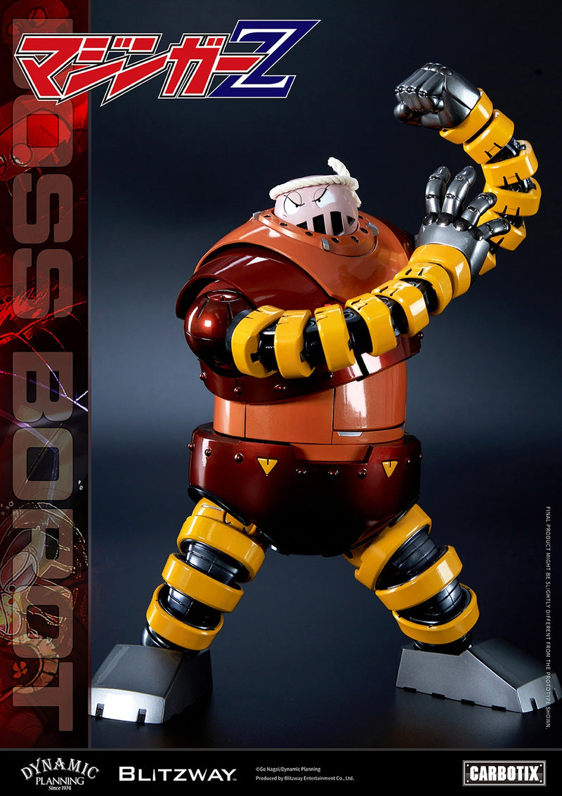 Blitzway CARBOTIX Mazinger Z Boss Borot Action Figure JAPAN OFFICIAL