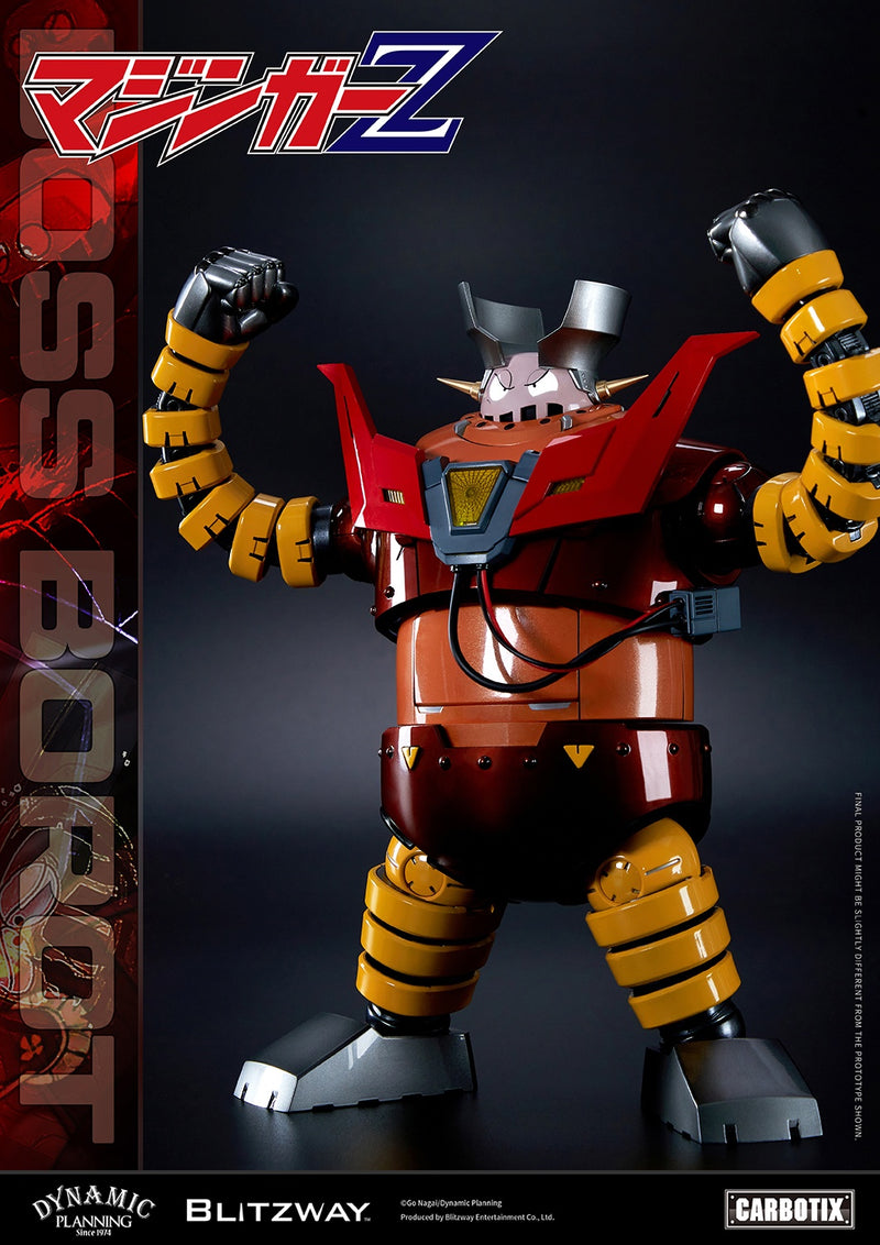 Blitzway CARBOTIX Mazinger Z Boss Borot Action Figure JAPAN OFFICIAL