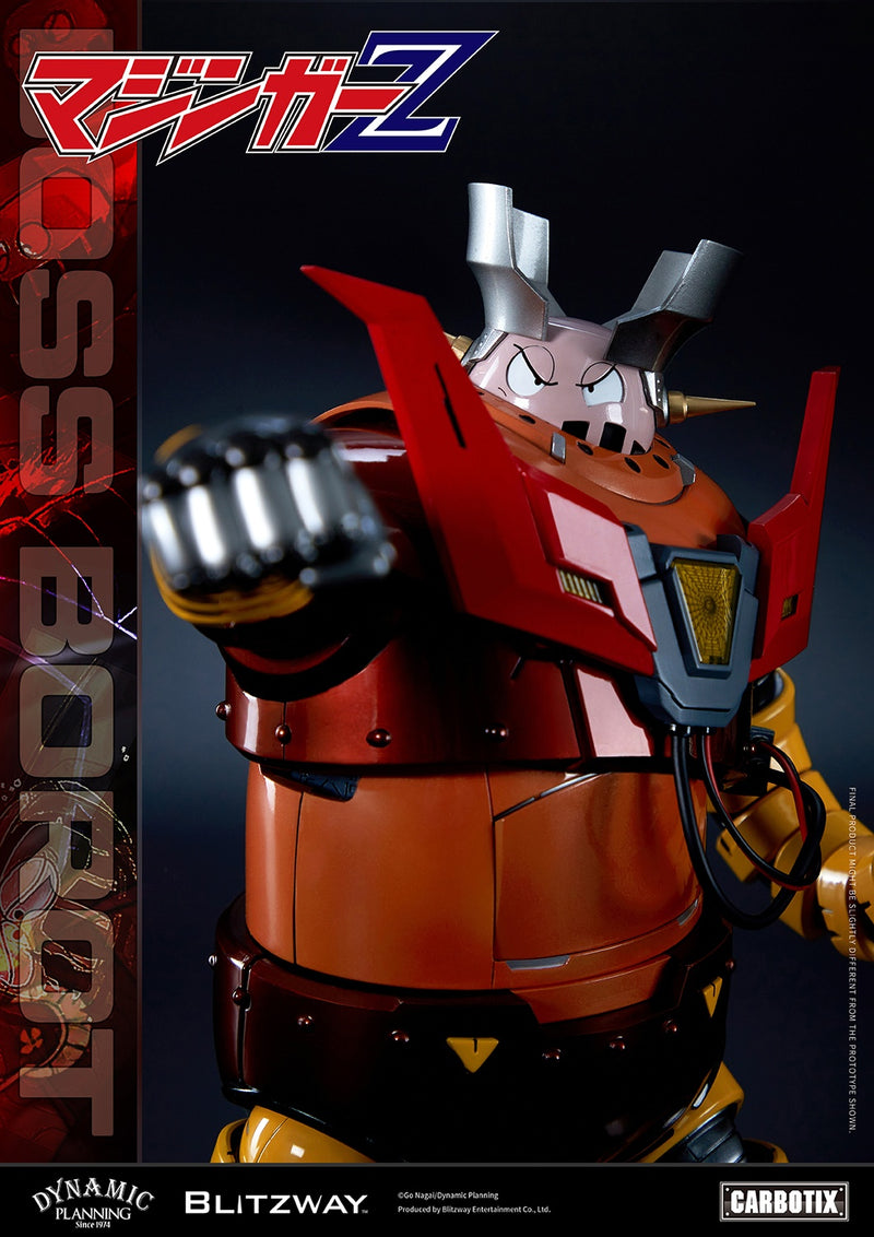 Blitzway CARBOTIX Mazinger Z Boss Borot Action Figure JAPAN OFFICIAL
