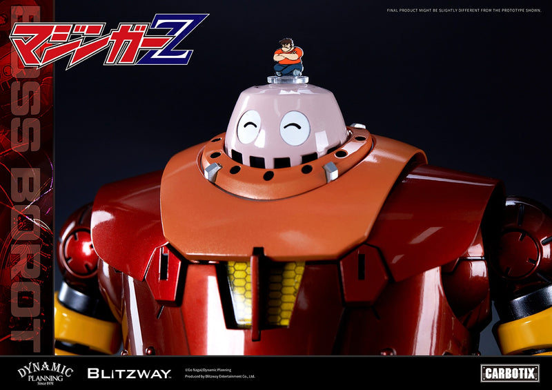 Blitzway CARBOTIX Mazinger Z Boss Borot Action Figure JAPAN OFFICIAL