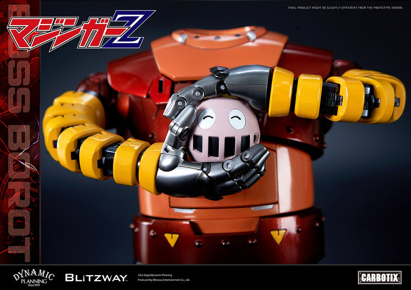 Blitzway CARBOTIX Mazinger Z Boss Borot Action Figure JAPAN OFFICIAL