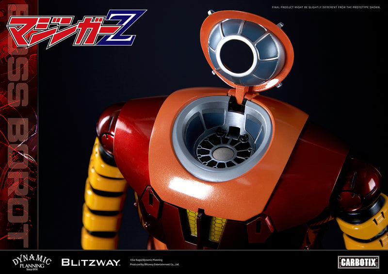 Blitzway CARBOTIX Mazinger Z Boss Borot Action Figure JAPAN OFFICIAL
