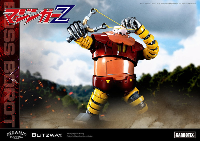 Blitzway CARBOTIX Mazinger Z Boss Borot Action Figure JAPAN OFFICIAL