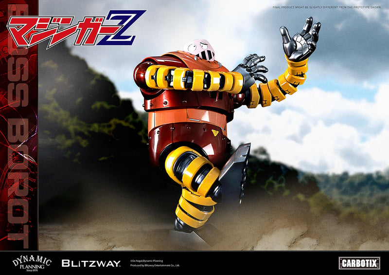 Blitzway CARBOTIX Mazinger Z Boss Borot Action Figure JAPAN OFFICIAL