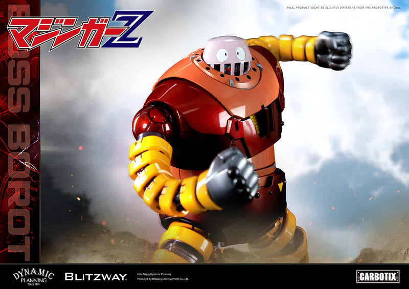 Blitzway CARBOTIX Mazinger Z Boss Borot Action Figure JAPAN OFFICIAL