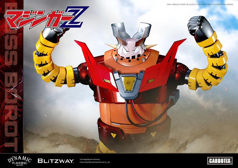 Blitzway CARBOTIX Mazinger Z Boss Borot Action Figure JAPAN OFFICIAL