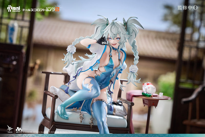 AniMester Girls' Frontline 2 Exilium Florence Alluring Larkspur 1/7 Figure JAPAN