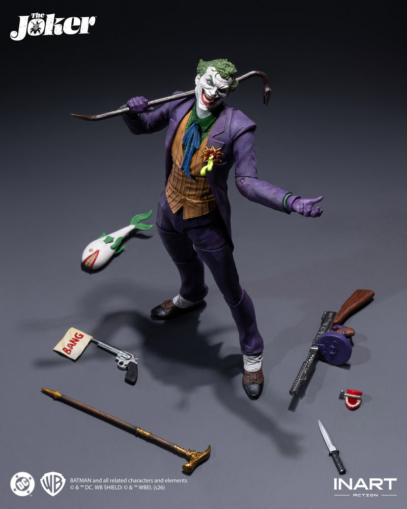 INART Action Batman The Joker Comic Edition Action Figure JAPAN OFFICIAL