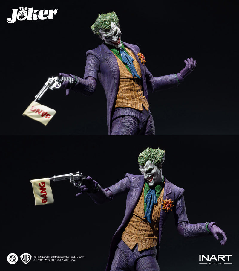 INART Action Batman The Joker Comic Edition Action Figure JAPAN OFFICIAL