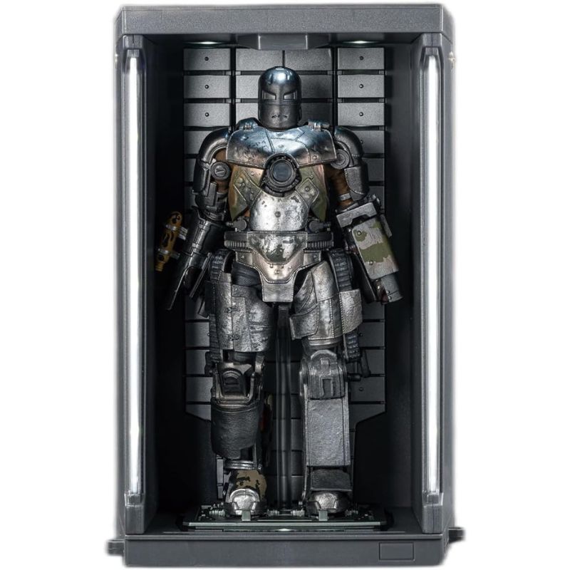 ZD Toys Iron Man MK1 + Hall of Armor Action Figure JAPAN OFFICIAL