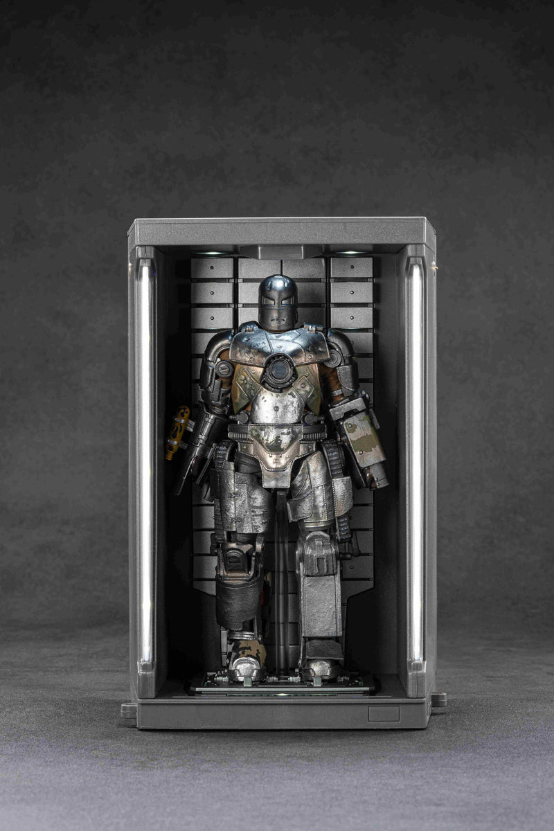 ZD Toys Iron Man MK1 + Hall of Armor Action Figure JAPAN OFFICIAL