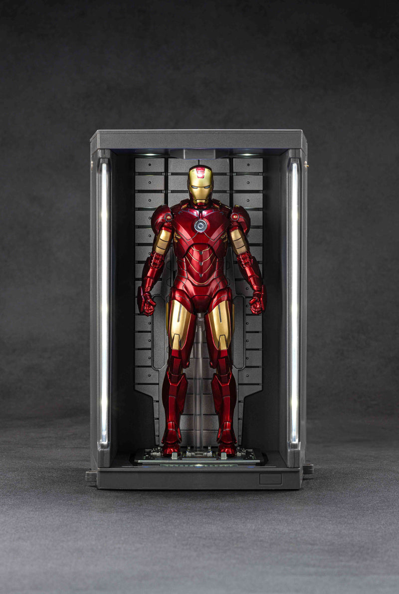 ZD Toys Iron Man MK4 + Hall of Armor Action Figure JAPAN OFFICIAL