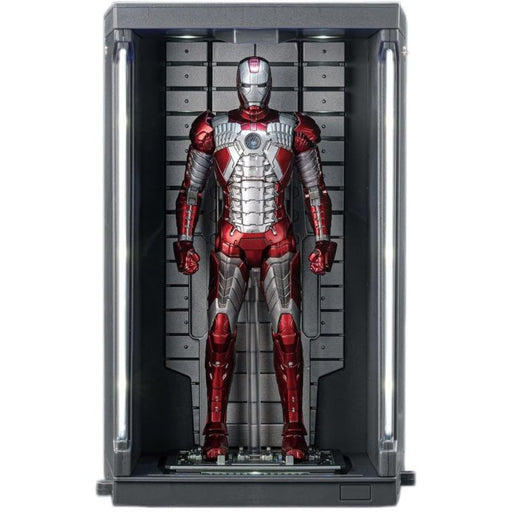 ZD Toys Iron Man MK5 + Hall of Armor Action Figure JAPAN OFFICIAL