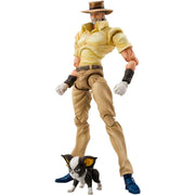 Super Action Statue JoJo's Bizarre Adventure Part.III Joseph Joestar&Iggy Figure