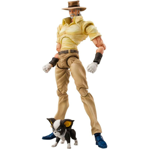 Super Action Statue JoJo's Bizarre Adventure Part.III Joseph Joestar&Iggy Figure